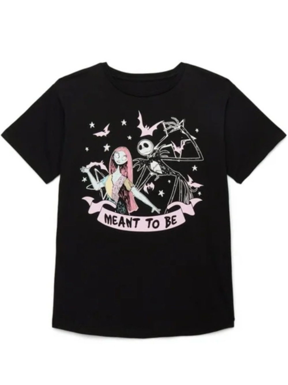 DISNEY BURTON'S "THE NIGHTMARE BEFORE CHRISTMAS" BLACK SHIRT SIZE 6/6X 🌟EUC🌟